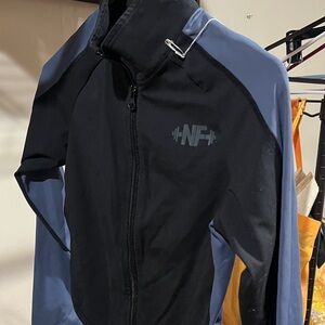 Women's Black and Blue Jacket